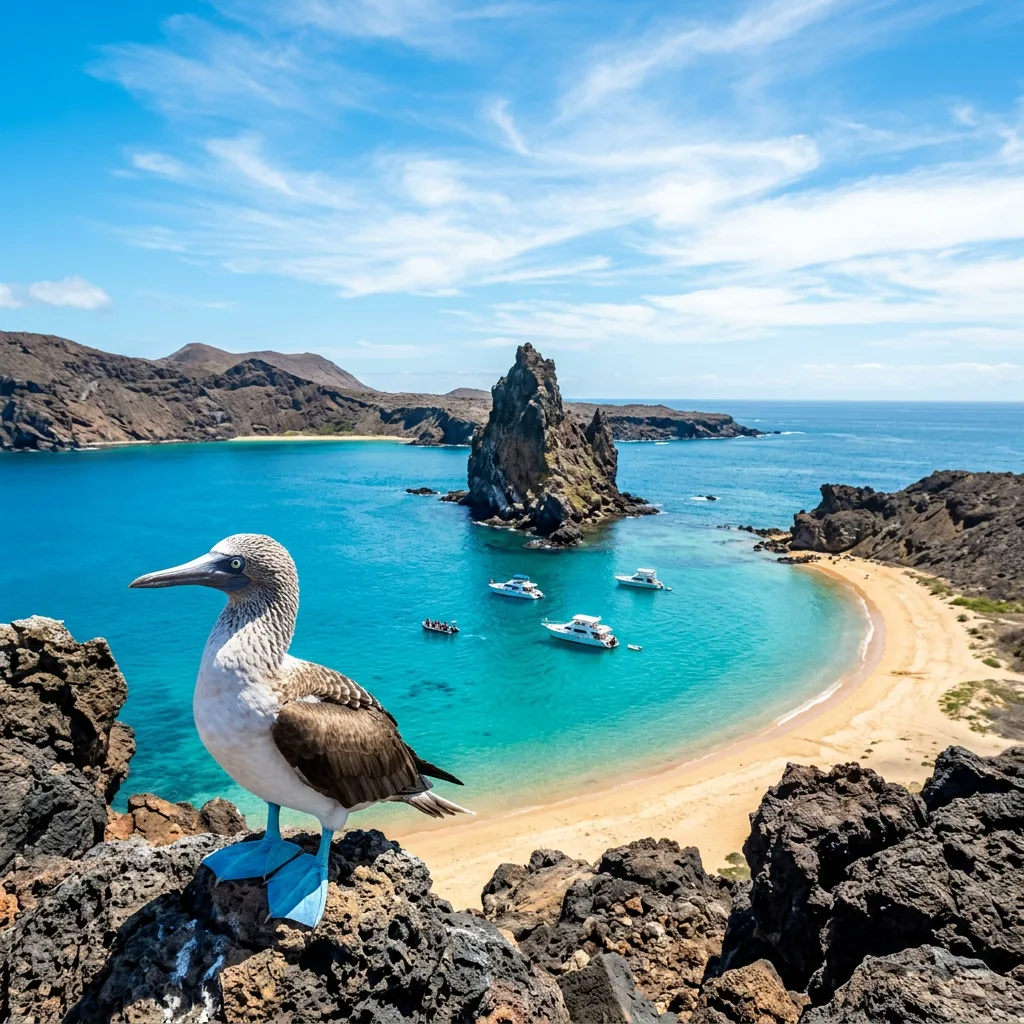 Galápagos expedition coastline